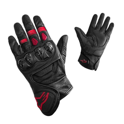 Guantes Celer V1 Negro/Rojo1
