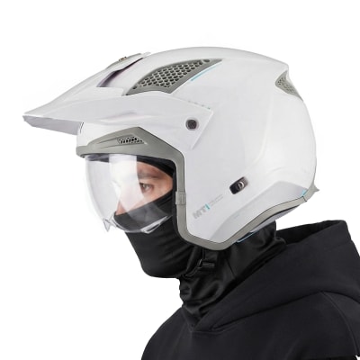 Casco District Soul Blanco Brillo1