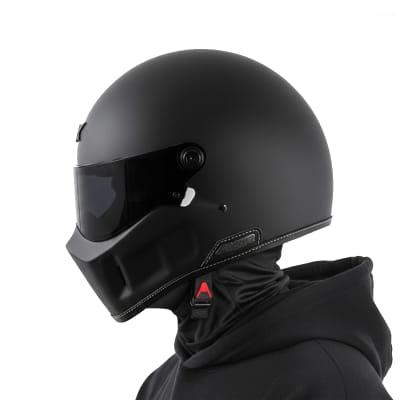 Casco Dominator Solid Negro Mate1