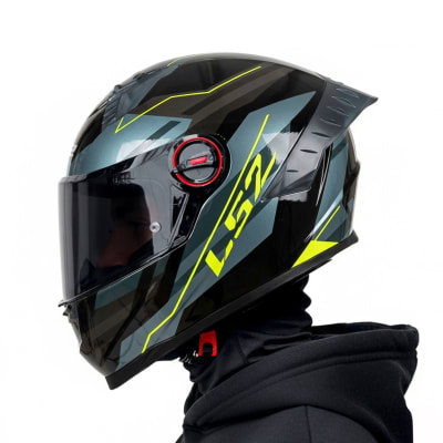 Casco FF816 Cosmos Beta Cobalto Plomo Amarillo Brillo1