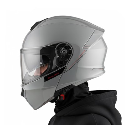 Casco Genesis SV Solid Gris Brillo1