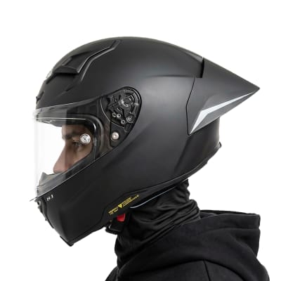 Casco H1 Solid Negro Mate1