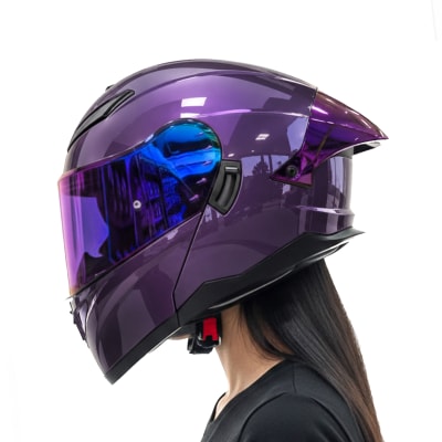 Casco HK3 Solid Violeta Brillo1