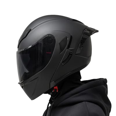 Casco JH902 Solid Negro Mate1