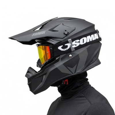 Casco M11 Solid Negro Mate V21