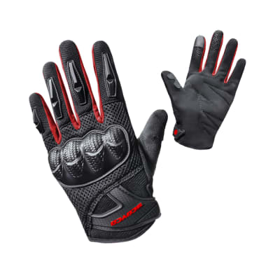 Guantes MC58 Negro/Rojo1
