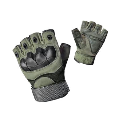 Guantes Mitones Verde1
