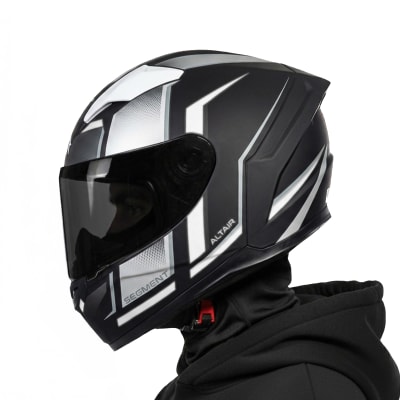Casco Segment Altair Negro Gris Mate1