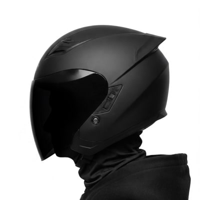 Casco ST768 Solid Negro Mate1