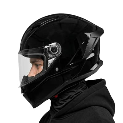 Casco Stinger 2 Pure Negro Brillo1