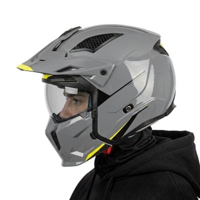Casco Streetfighter SV Solid Gris Brillo1