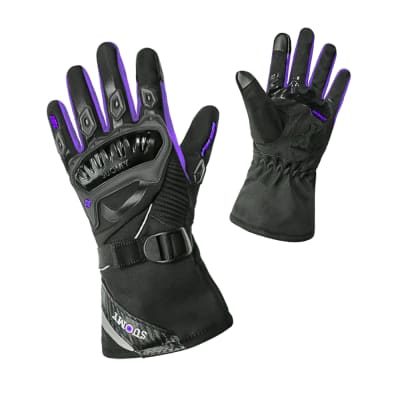 Guantes WP-02 Térmicos Morado1