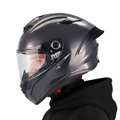 Casco Targo S Pure Titanio Brillo1