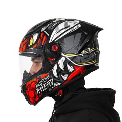 Casco FF810 Vigo Drillox Rojo Mate1