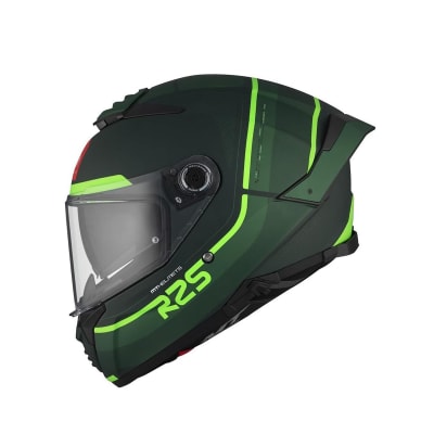 Casco Thunder 4SV R25 Verde Mate1