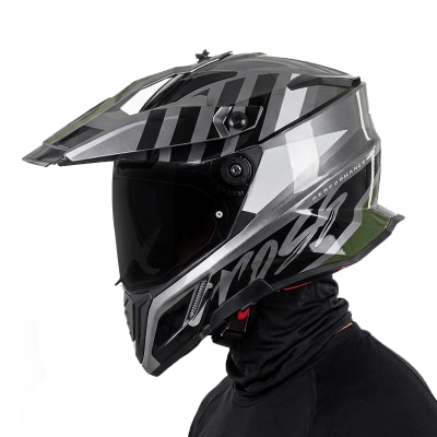 Casco X-Cross Orbit Gris Verde Brillo1