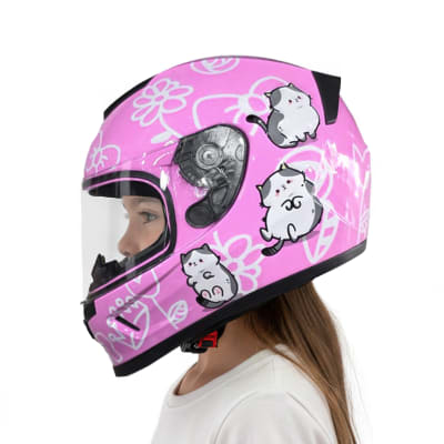 Casco X357 Kid Gigi Rosado1