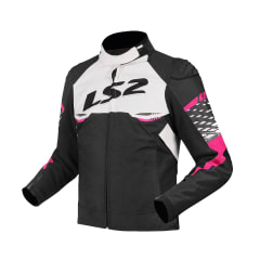 Casaca Mujer Apex Blanco/Rosa