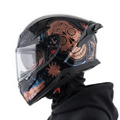 Casco Apex Trance Bronce Brillo