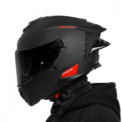 Casco Brutale Solid Negro Mate
