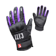 Guantes City Morado