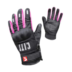 Guantes city rosado