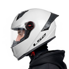 Casco FF816 Cosmos Solid Blanco Brillo