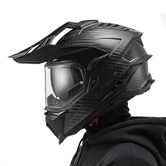 Casco MX701 Explorer Carbon Frontier Negro Mate