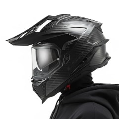 Casco MX701 Explorer Carbon Frontier Negro Mate Alta Gama DV