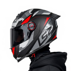 Casco FF816 Cosmos Tank Camox Gris Mate