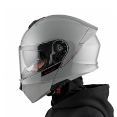 Casco Genesis SV Solid Gris Brillo