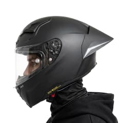 Casco H1 Solid Negro Mate