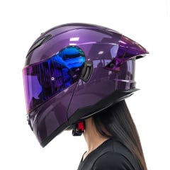 Casco HK3 Solid Violeta Brillo