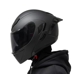 Casco JH902 Solid Negro Mate