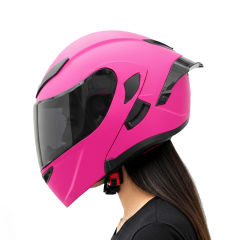 Casco JH902 Solid Rosado Mate