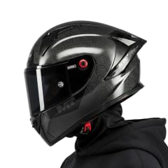 Casco KRE+ Pure Carbon Negro Brillo
