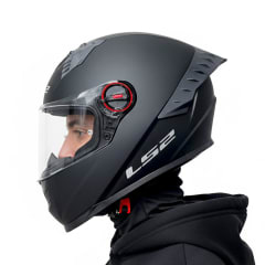 Casco FF816 Cosmos Solid Negro Mate