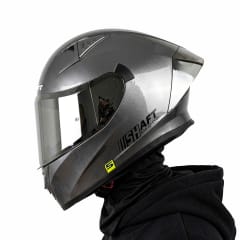 Casco SH526 Evo Solid Gris Brillo