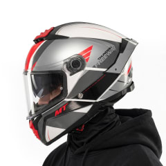 Casco Thunder 4SV Freeway Gris Brillo