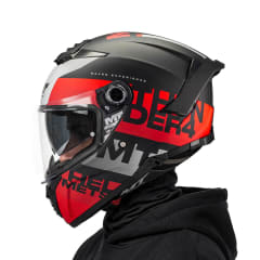 Thunder 4SV Waves Rojo Negro Mate