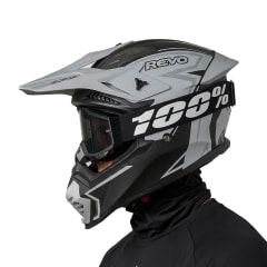 Casco WA200 Electric Gris Negro Mate