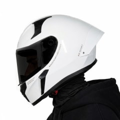 Casco X-357 Solid Blanco Brillo