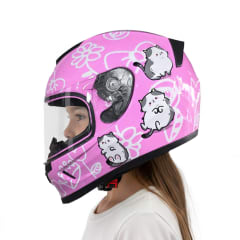 Casco X357 Kid Gigi Rosado