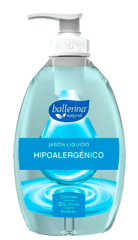 BALLERINA JABÓN 350 ML CON DOSIFICADOR HIPOALERGÉNICO