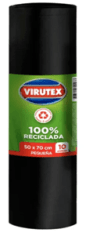 VIRUTEX BOLSA 50X70 CMS 10 UN