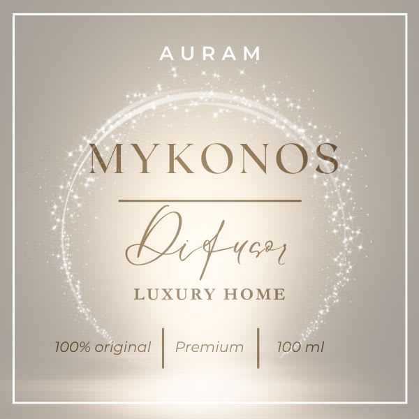 AURAM DISFUSOR DE VARILLA 100 ML MYKONOS1