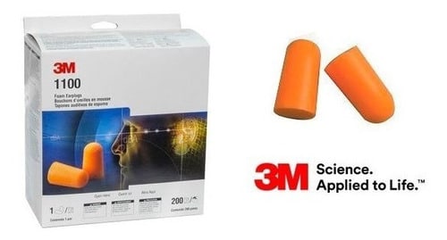 CAJA 3M TAPÓN AUDITIVO 1100 (200 UNIDADES)1