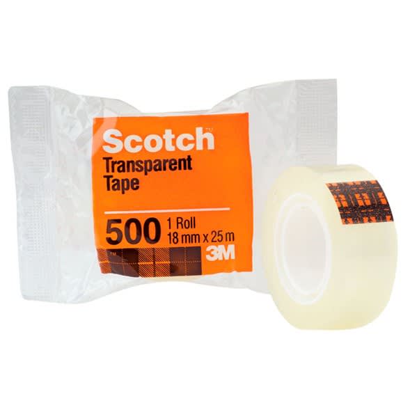 CINTA ADHESIVA TRANSPARENTE 12 MM 25 MT SCOTCH1