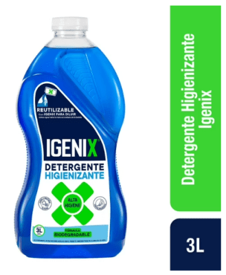 IGENIX DETERGENTE LÍQUIDO CONCENTRADO 3 LITROS1