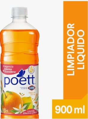POETT LIMPIAPISOS 900 ML FRESCURA CÍTRICA1
